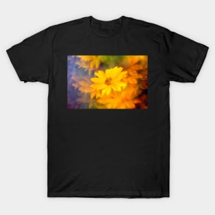 Copy of Yellow flower photographed through prism T-Shirt